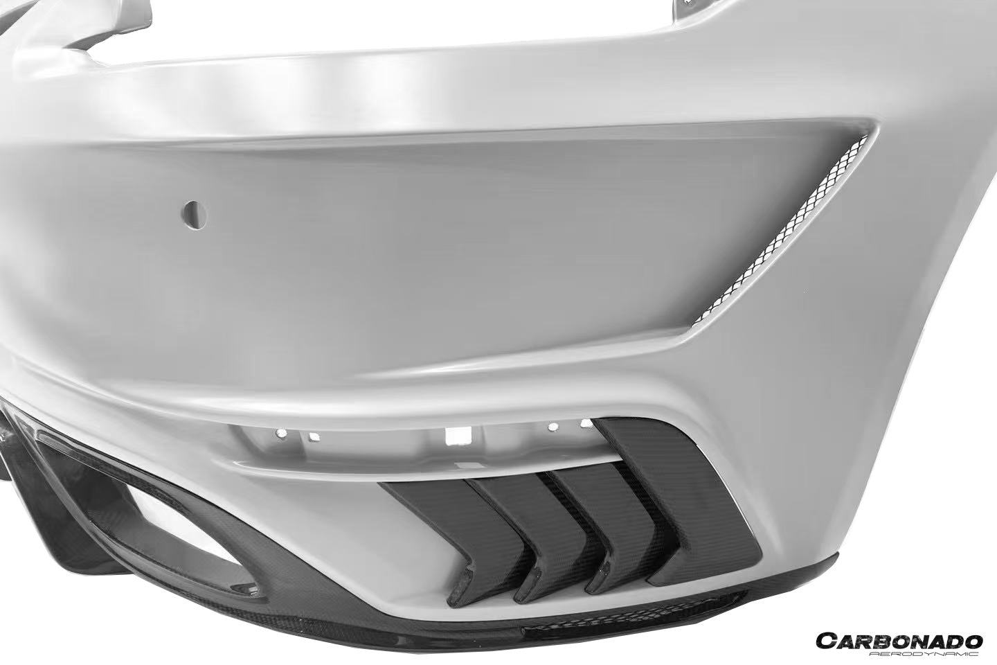 2016 - 2019 Porsche 911 991.2 Turbo & Trubo S TP Style Rear Bumper
